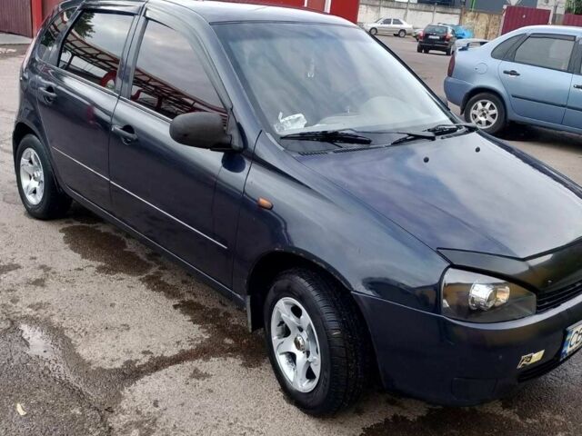 Синий ВАЗ 1119 Kalina Sport, объемом двигателя 1.6 л и пробегом 197 тыс. км за 2600 $, фото 2 на Automoto.ua