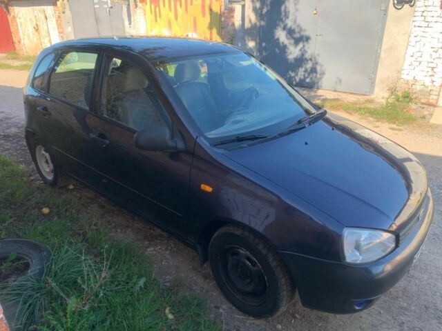 Синий ВАЗ 1119 Kalina Sport, объемом двигателя 1.6 л и пробегом 174 тыс. км за 1600 $, фото 1 на Automoto.ua