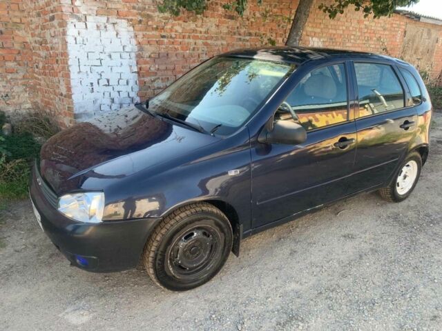 Синий ВАЗ 1119 Kalina Sport, объемом двигателя 1.6 л и пробегом 174 тыс. км за 1600 $, фото 2 на Automoto.ua