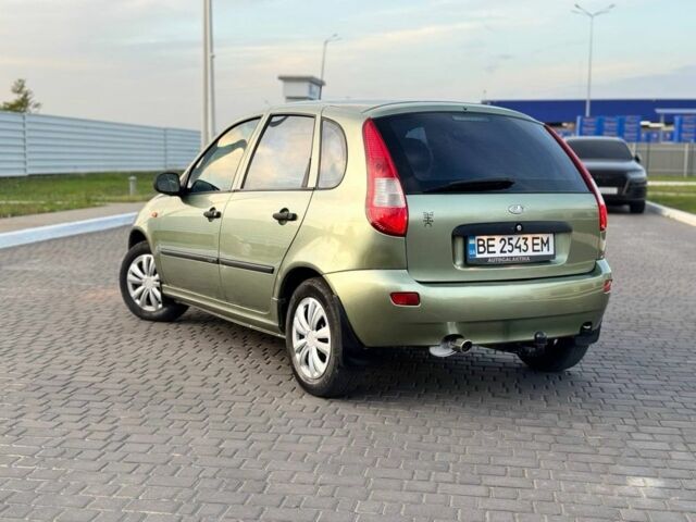 Зеленый ВАЗ 1119 Kalina Sport, объемом двигателя 1.4 л и пробегом 218 тыс. км за 1900 $, фото 7 на Automoto.ua