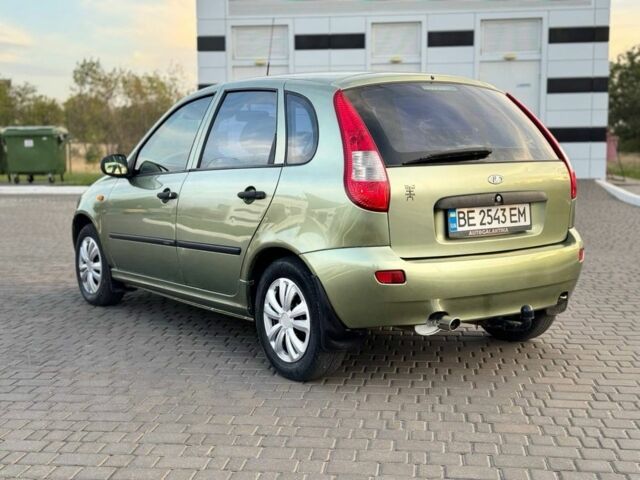 Зеленый ВАЗ 1119 Kalina Sport, объемом двигателя 1.4 л и пробегом 218 тыс. км за 1900 $, фото 1 на Automoto.ua