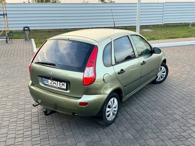 Зеленый ВАЗ 1119 Kalina Sport, объемом двигателя 1.4 л и пробегом 218 тыс. км за 1900 $, фото 16 на Automoto.ua