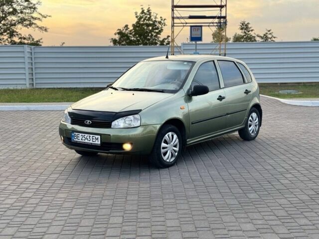 Зеленый ВАЗ 1119 Kalina Sport, объемом двигателя 1.4 л и пробегом 218 тыс. км за 1900 $, фото 5 на Automoto.ua