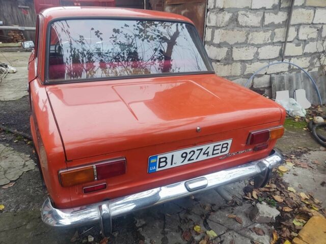 Красный ВАЗ 2101, объемом двигателя 1.2 л и пробегом 97 тыс. км за 1023 $, фото 3 на Automoto.ua