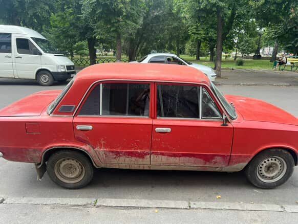 Красный ВАЗ 2101, объемом двигателя 0 л и пробегом 3 тыс. км за 300 $, фото 3 на Automoto.ua