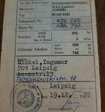 Красный ВАЗ 2101, объемом двигателя 1.2 л и пробегом 38 тыс. км за 4000 $, фото 18 на Automoto.ua