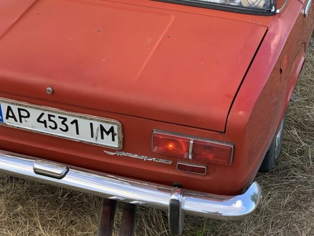 Красный ВАЗ 2101, объемом двигателя 1.2 л и пробегом 77 тыс. км за 650 $, фото 1 на Automoto.ua