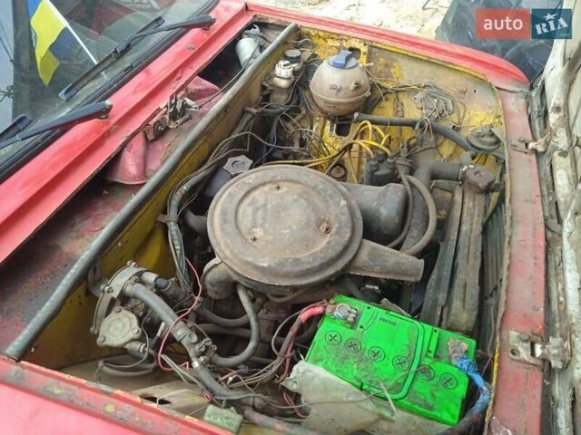Красный ВАЗ 2101, объемом двигателя 1.3 л и пробегом 601 тыс. км за 315 $, фото 3 на Automoto.ua