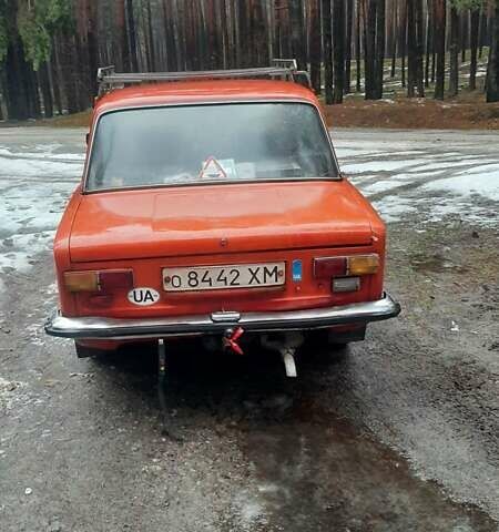 Красный ВАЗ 2101, объемом двигателя 1.3 л и пробегом 76 тыс. км за 650 $, фото 1 на Automoto.ua