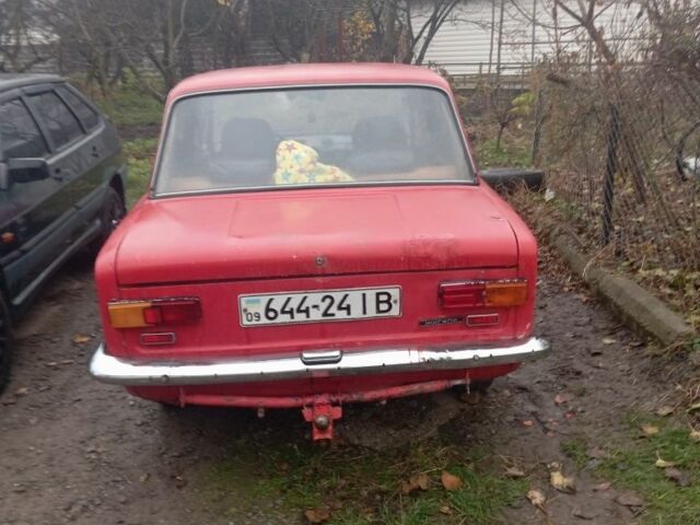 Красный ВАЗ 2101, объемом двигателя 0 л и пробегом 1000 тыс. км за 272 $, фото 1 на Automoto.ua