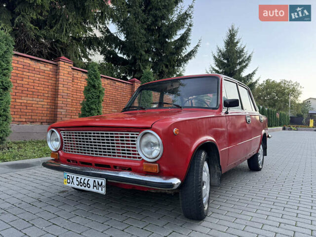 Красный ВАЗ 2101, объемом двигателя 1.3 л и пробегом 42 тыс. км за 950 $, фото 1 на Automoto.ua