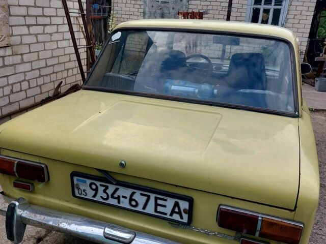 Желтый ВАЗ 2101, объемом двигателя 1 л и пробегом 123 тыс. км за 288 $, фото 1 на Automoto.ua