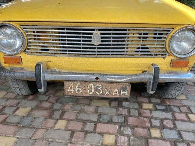 Желтый ВАЗ 2101, объемом двигателя 1.1 л и пробегом 250 тыс. км за 550 $, фото 1 на Automoto.ua