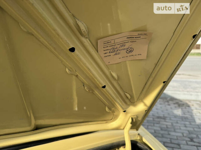 Желтый ВАЗ 2101, объемом двигателя 1.2 л и пробегом 38 тыс. км за 3500 $, фото 7 на Automoto.ua