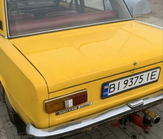 Жовтий ВАЗ 2101, об'ємом двигуна 1.3 л та пробігом 60 тис. км за 616 $, фото 4 на Automoto.ua