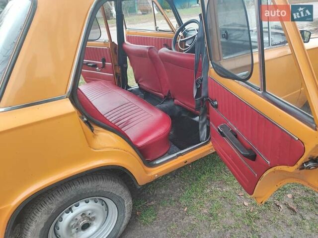 Желтый ВАЗ 2101, объемом двигателя 1.2 л и пробегом 467 тыс. км за 1450 $, фото 15 на Automoto.ua