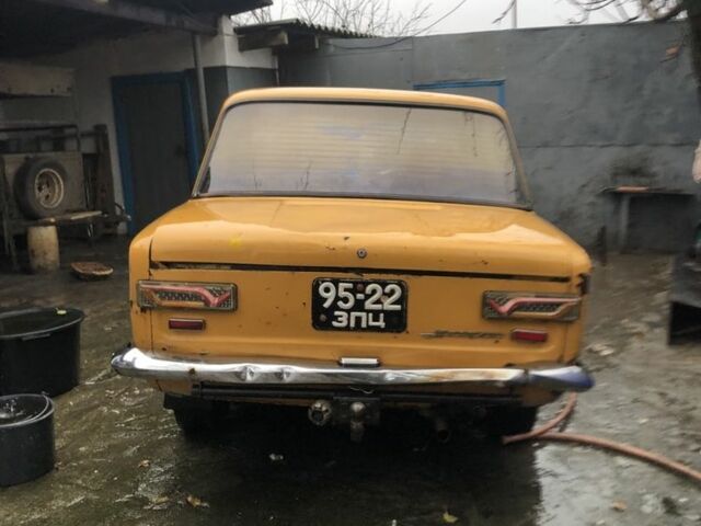 Жовтий ВАЗ 2101, об'ємом двигуна 1.3 л та пробігом 50 тис. км за 358 $, фото 1 на Automoto.ua