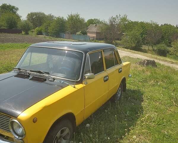 Желтый ВАЗ 2101, объемом двигателя 1.2 л и пробегом 70 тыс. км за 650 $, фото 1 на Automoto.ua