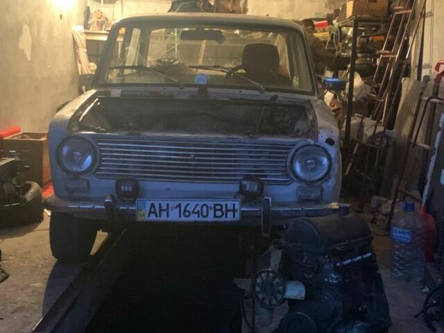 Серый ВАЗ 2101, объемом двигателя 1.3 л и пробегом 80 тыс. км за 214 $, фото 1 на Automoto.ua