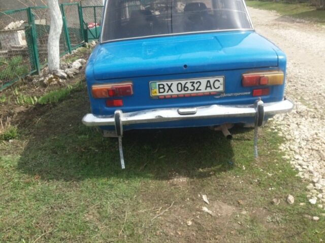 Синий ВАЗ 2101, объемом двигателя 1.2 л и пробегом 50 тыс. км за 650 $, фото 1 на Automoto.ua