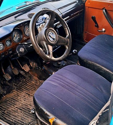 Синий ВАЗ 2101, объемом двигателя 1.3 л и пробегом 0 тыс. км за 360 $, фото 2 на Automoto.ua