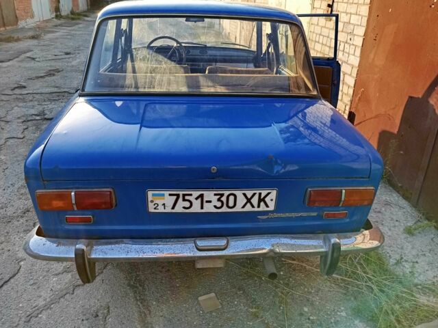 Синий ВАЗ 2101, объемом двигателя 1.2 л и пробегом 42 тыс. км за 949 $, фото 3 на Automoto.ua