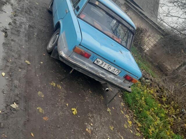 Синій ВАЗ 2101, об'ємом двигуна 1 л та пробігом 72 тис. км за 450 $, фото 3 на Automoto.ua