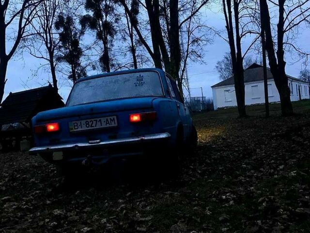 Синий ВАЗ 2101, объемом двигателя 1.3 л и пробегом 803 тыс. км за 367 $, фото 1 на Automoto.ua