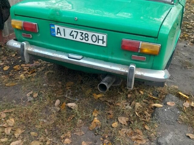 Зеленый ВАЗ 2101, объемом двигателя 1.2 л и пробегом 100 тыс. км за 650 $, фото 4 на Automoto.ua