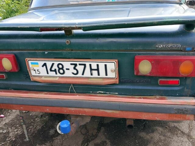 Зеленый ВАЗ 2101, объемом двигателя 1 л и пробегом 96 тыс. км за 361 $, фото 2 на Automoto.ua