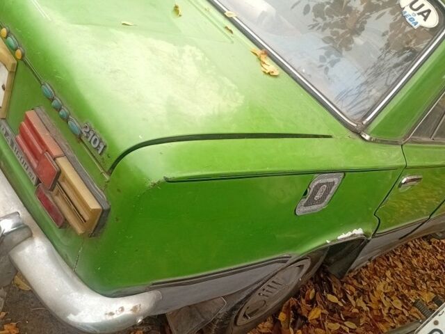 Зеленый ВАЗ 2101, объемом двигателя 1.2 л и пробегом 1 тыс. км за 310 $, фото 1 на Automoto.ua