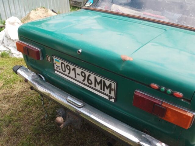 Зеленый ВАЗ 2101, объемом двигателя 1 л и пробегом 50 тыс. км за 289 $, фото 3 на Automoto.ua