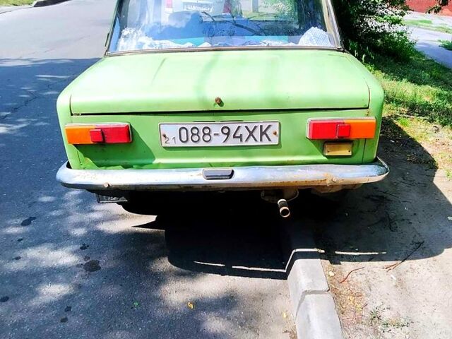 Зеленый ВАЗ 2101, объемом двигателя 1.2 л и пробегом 79 тыс. км за 420 $, фото 1 на Automoto.ua