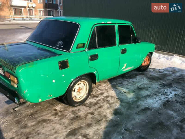 Зеленый ВАЗ 2101, объемом двигателя 1.3 л и пробегом 200 тыс. км за 360 $, фото 1 на Automoto.ua