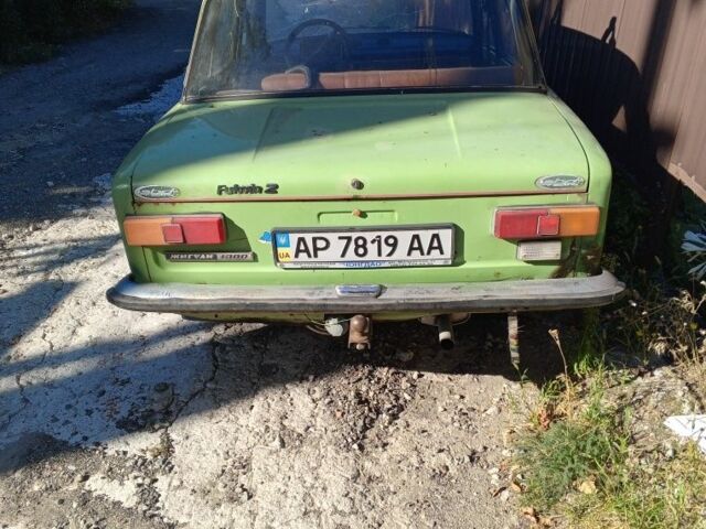 Зеленый ВАЗ 2101, объемом двигателя 1 л и пробегом 72 тыс. км за 420 $, фото 1 на Automoto.ua