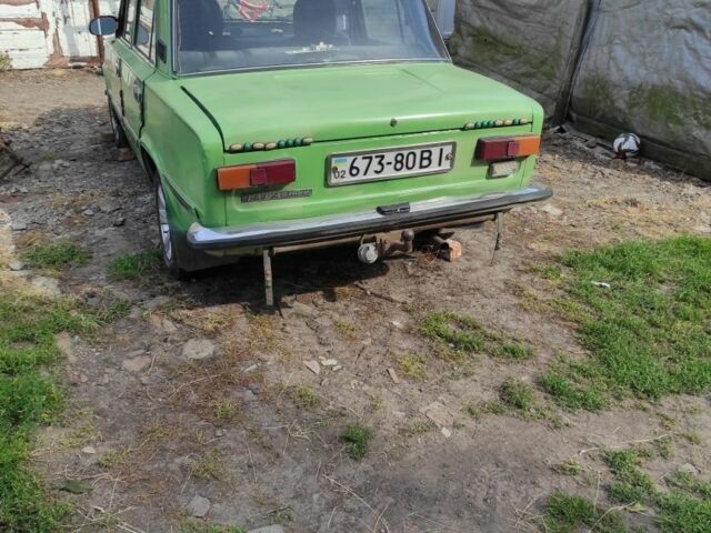 Зеленый ВАЗ 2101, объемом двигателя 1.2 л и пробегом 1000 тыс. км за 483 $, фото 1 на Automoto.ua