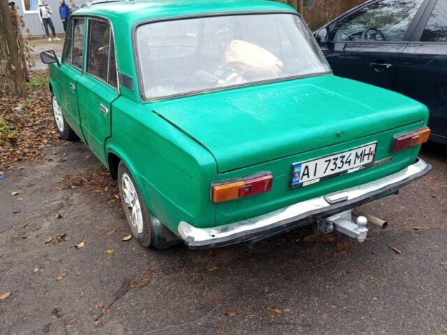 Зеленый ВАЗ 2101, объемом двигателя 1.3 л и пробегом 3 тыс. км за 524 $, фото 1 на Automoto.ua