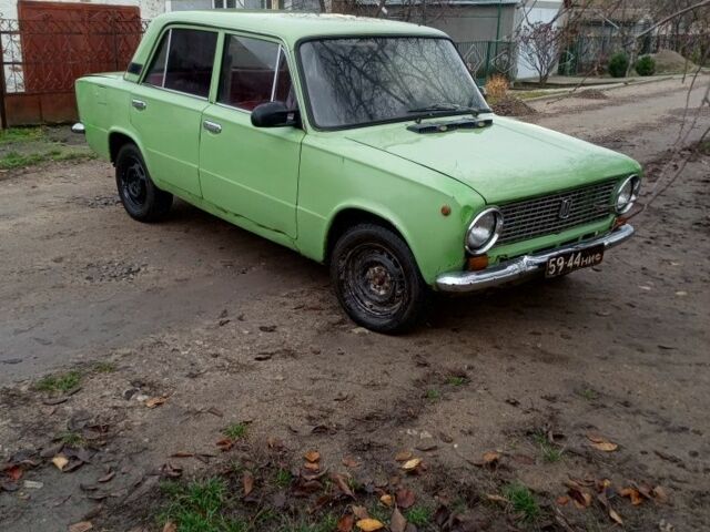Зеленый ВАЗ 2101, объемом двигателя 1.6 л и пробегом 57 тыс. км за 380 $, фото 1 на Automoto.ua