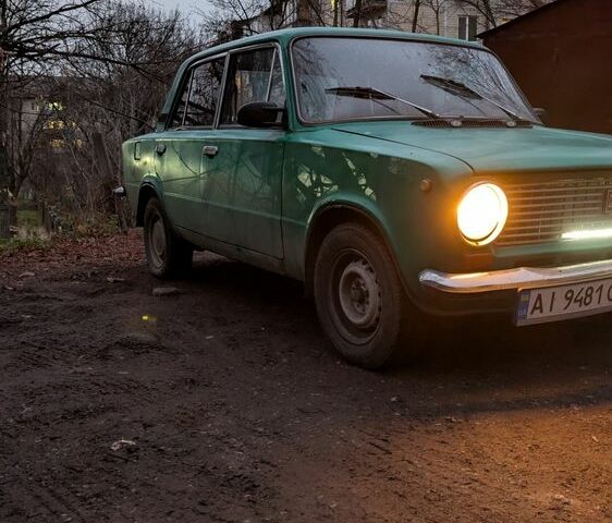 Зеленый ВАЗ 2101, объемом двигателя 1.2 л и пробегом 72 тыс. км за 400 $, фото 1 на Automoto.ua