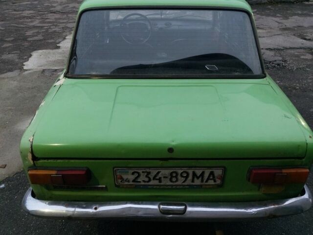 Зеленый ВАЗ 2101, объемом двигателя 1.5 л и пробегом 40 тыс. км за 320 $, фото 3 на Automoto.ua