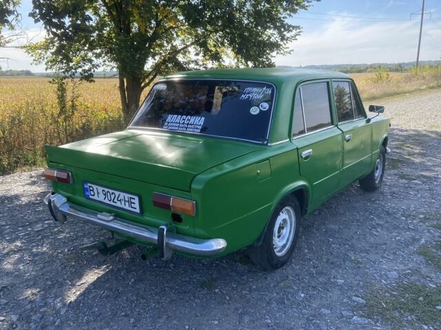 Зеленый ВАЗ 2101, объемом двигателя 1.3 л и пробегом 80 тыс. км за 425 $, фото 1 на Automoto.ua