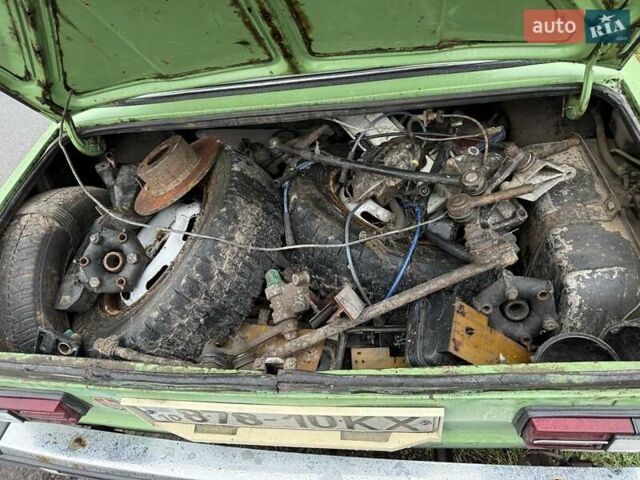 Зеленый ВАЗ 2101, объемом двигателя 1.3 л и пробегом 250 тыс. км за 343 $, фото 4 на Automoto.ua