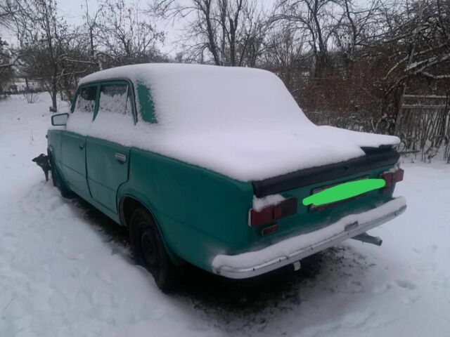 Зеленый ВАЗ 2101, объемом двигателя 1 л и пробегом 1 тыс. км за 168 $, фото 1 на Automoto.ua