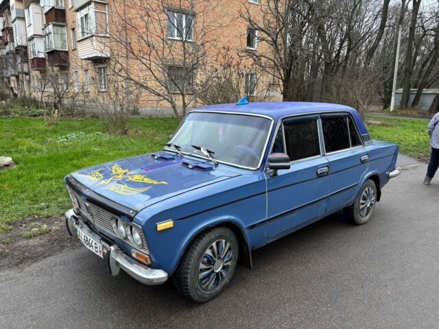 Синий ВАЗ 2103, объемом двигателя 1.3 л и пробегом 380 тыс. км за 1000 $, фото 1 на Automoto.ua