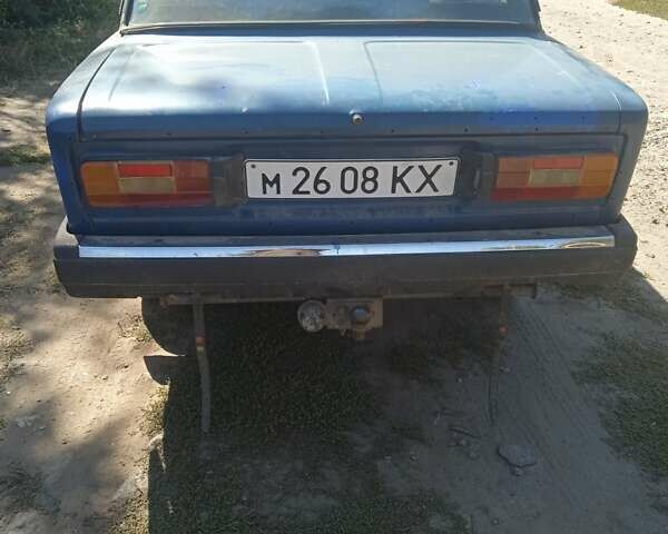 Синий ВАЗ 2103, объемом двигателя 1.3 л и пробегом 60 тыс. км за 450 $, фото 3 на Automoto.ua