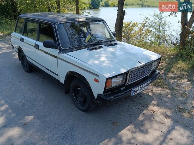 Белый ВАЗ 2104, объемом двигателя 1.3 л и пробегом 150 тыс. км за 650 $, фото 1 на Automoto.ua