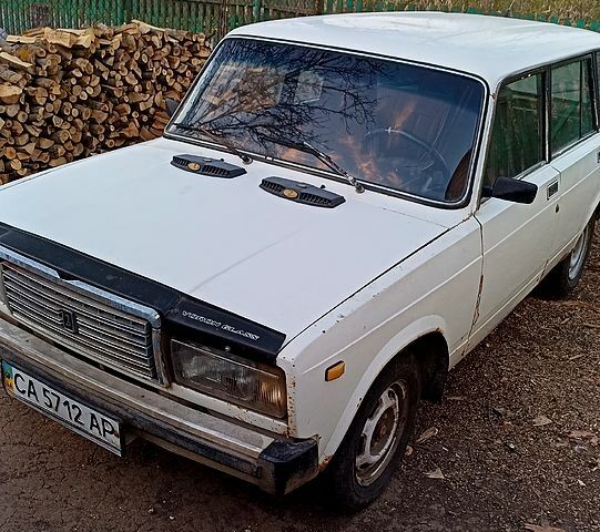 Белый ВАЗ 2104, объемом двигателя 13 л и пробегом 48 тыс. км за 650 $, фото 1 на Automoto.ua