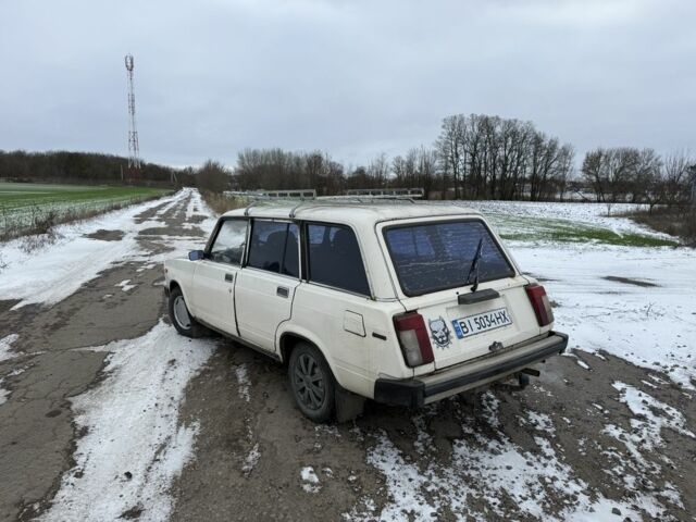 Белый ВАЗ 2104, объемом двигателя 1.5 л и пробегом 200 тыс. км за 1000 $, фото 1 на Automoto.ua