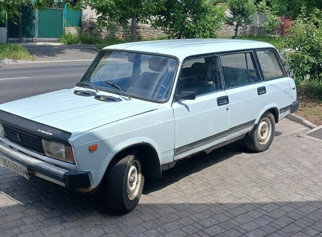 Белый ВАЗ 2104, объемом двигателя 1.5 л и пробегом 180 тыс. км за 504 $, фото 1 на Automoto.ua