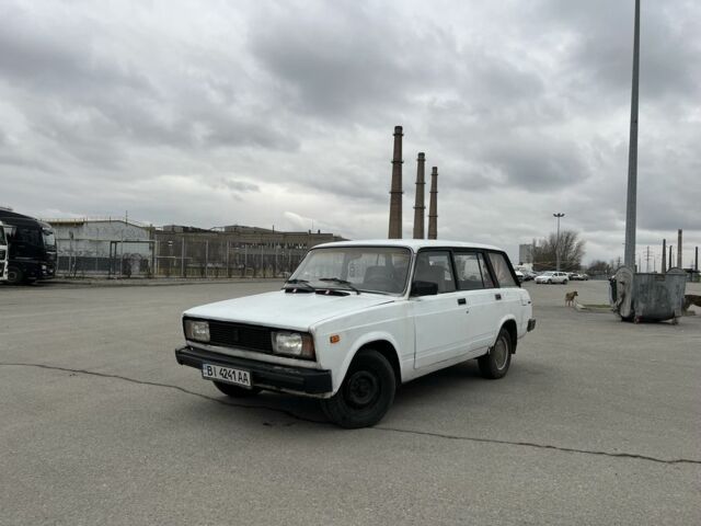 Белый ВАЗ 2104, объемом двигателя 1.3 л и пробегом 120 тыс. км за 500 $, фото 1 на Automoto.ua